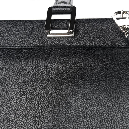 Gucci Grainy Calfskin Small Zumi Top Handle Bag Black 13 of 13