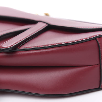 Christian Dior Calfskin Saddle Bag Scarlet 9 of 11