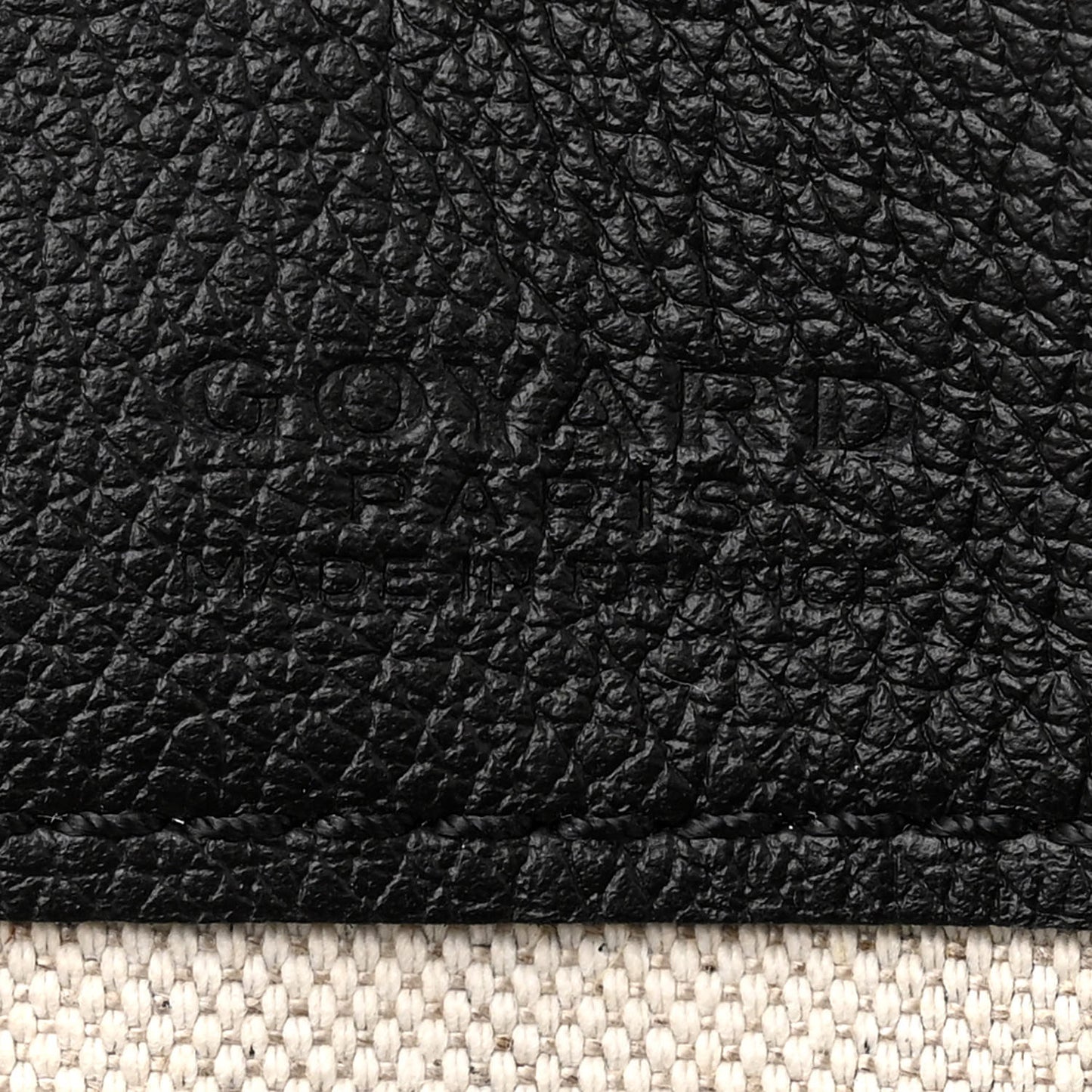 Goyardine Boheme Hobo Black