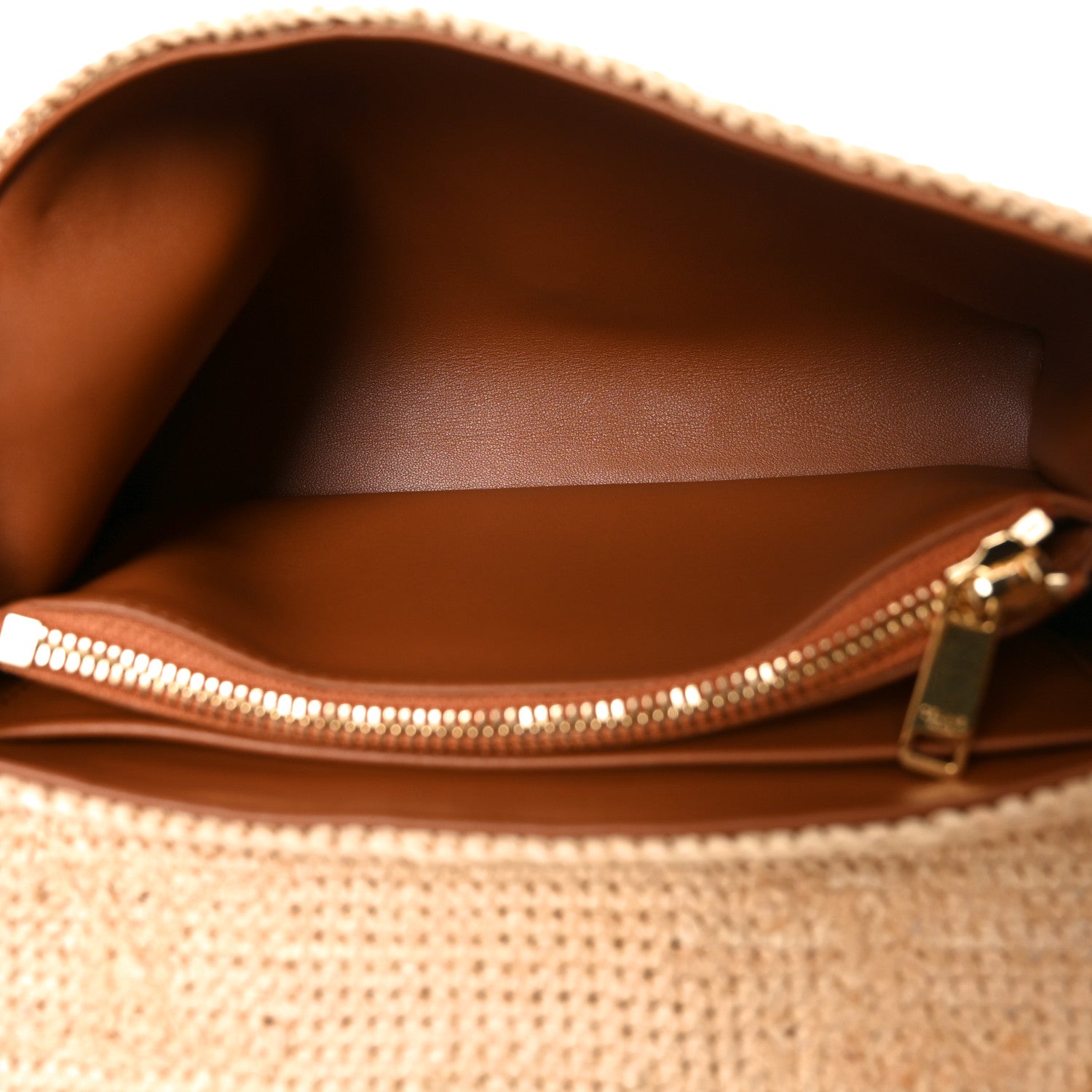 Celine Raffia Triomphe Medium Victoire Natural 5 of 9