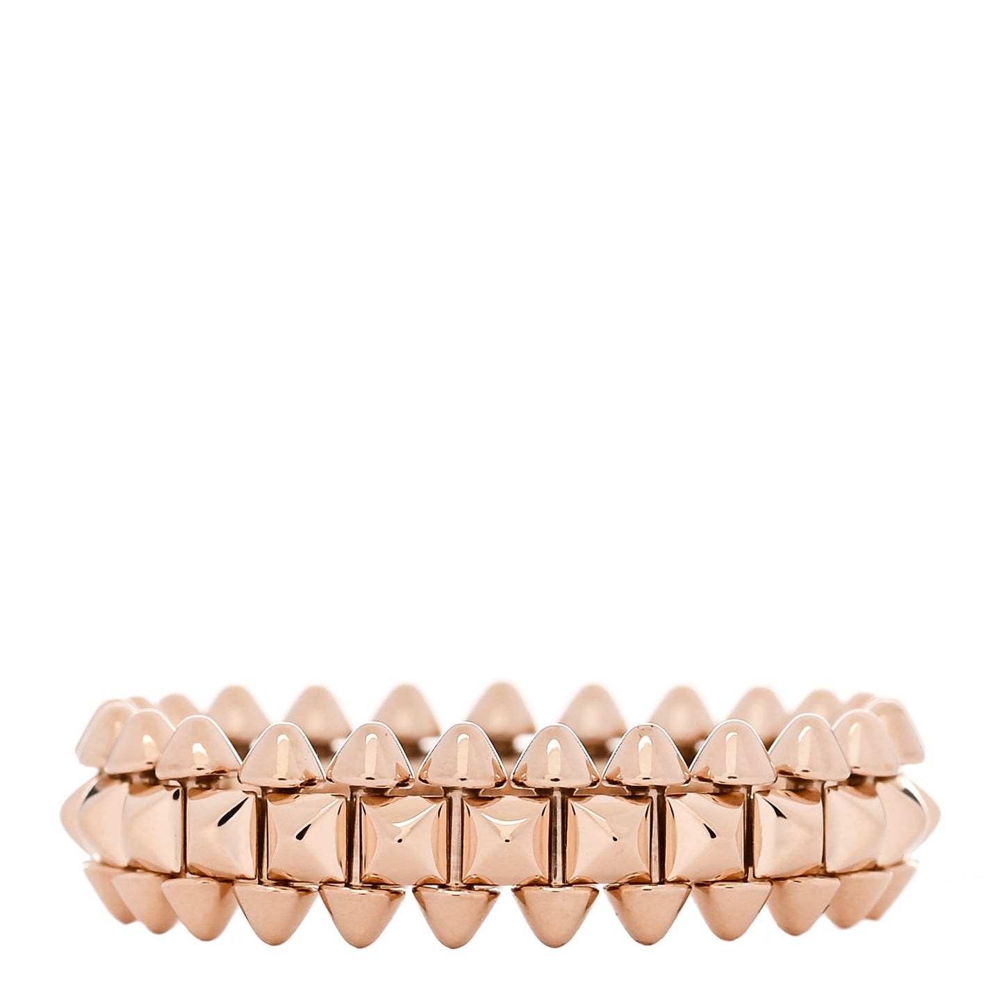 18K Pink Gold SM Clash De Cartier Ring 61 9.5