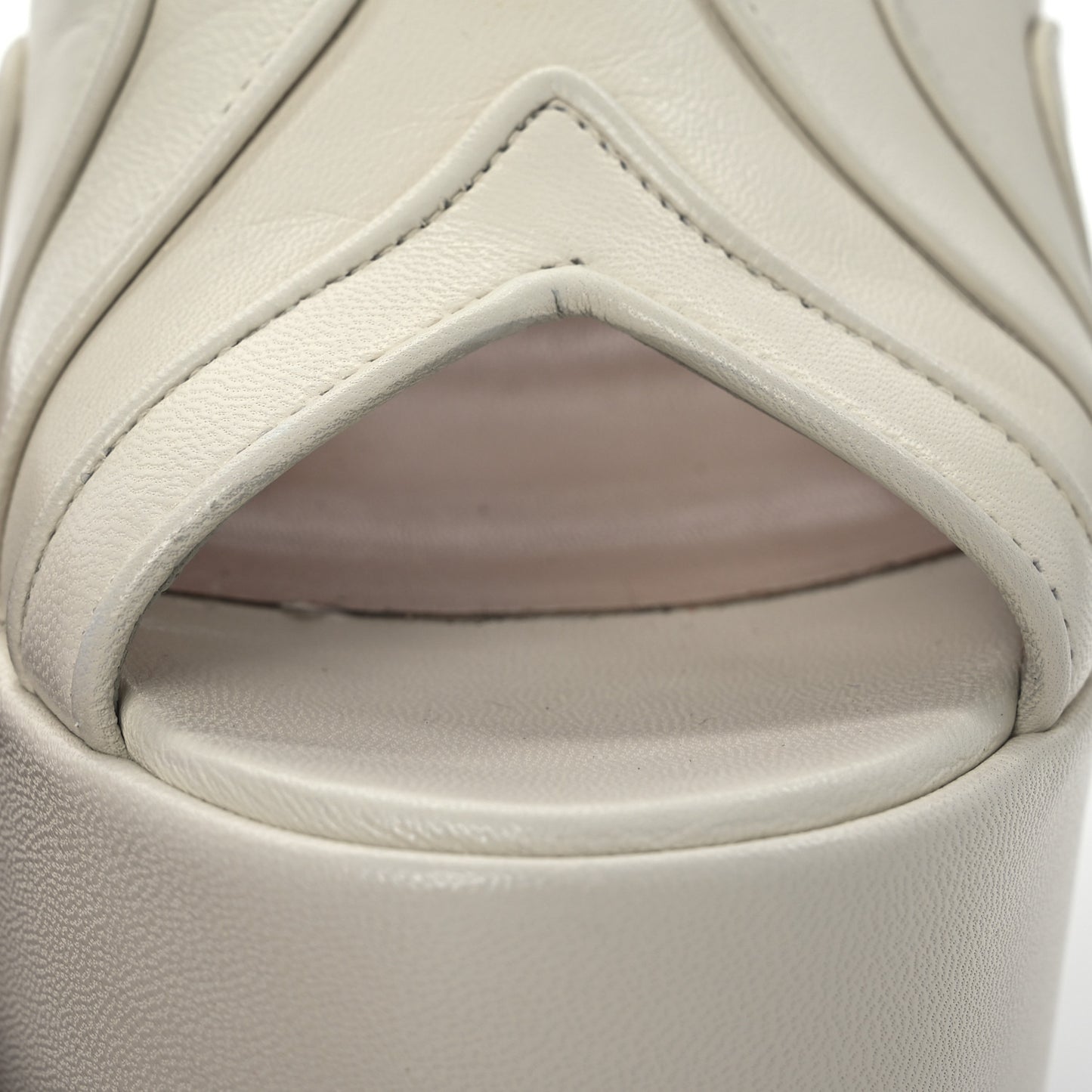 Malaga Kid Keyla Platform 60/155mm Slingback Sandals 35.5 Mystic White