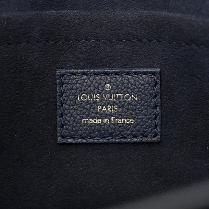 Louis Vuitton Soft Calfskin Mylockme Chain Bag BB Navy 5 of 9