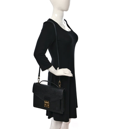 Louis Vuitton Epi Monceau Black 2 of 8