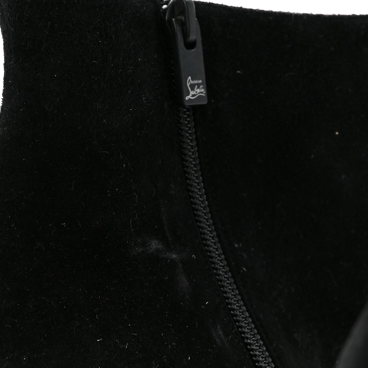 Christian Louboutin Suede So Kate Booty 100 Ankle Boots 41 Black 8 of 9
