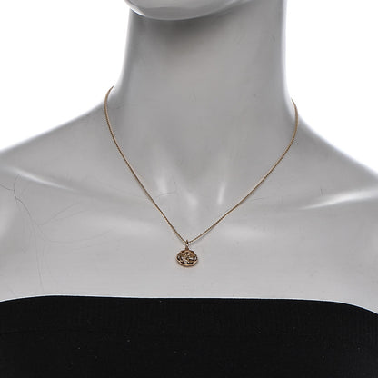 Tiffany 18K Yellow Gold Paloma Picasso Zellige Medallion Pendant Necklace 2 of 4