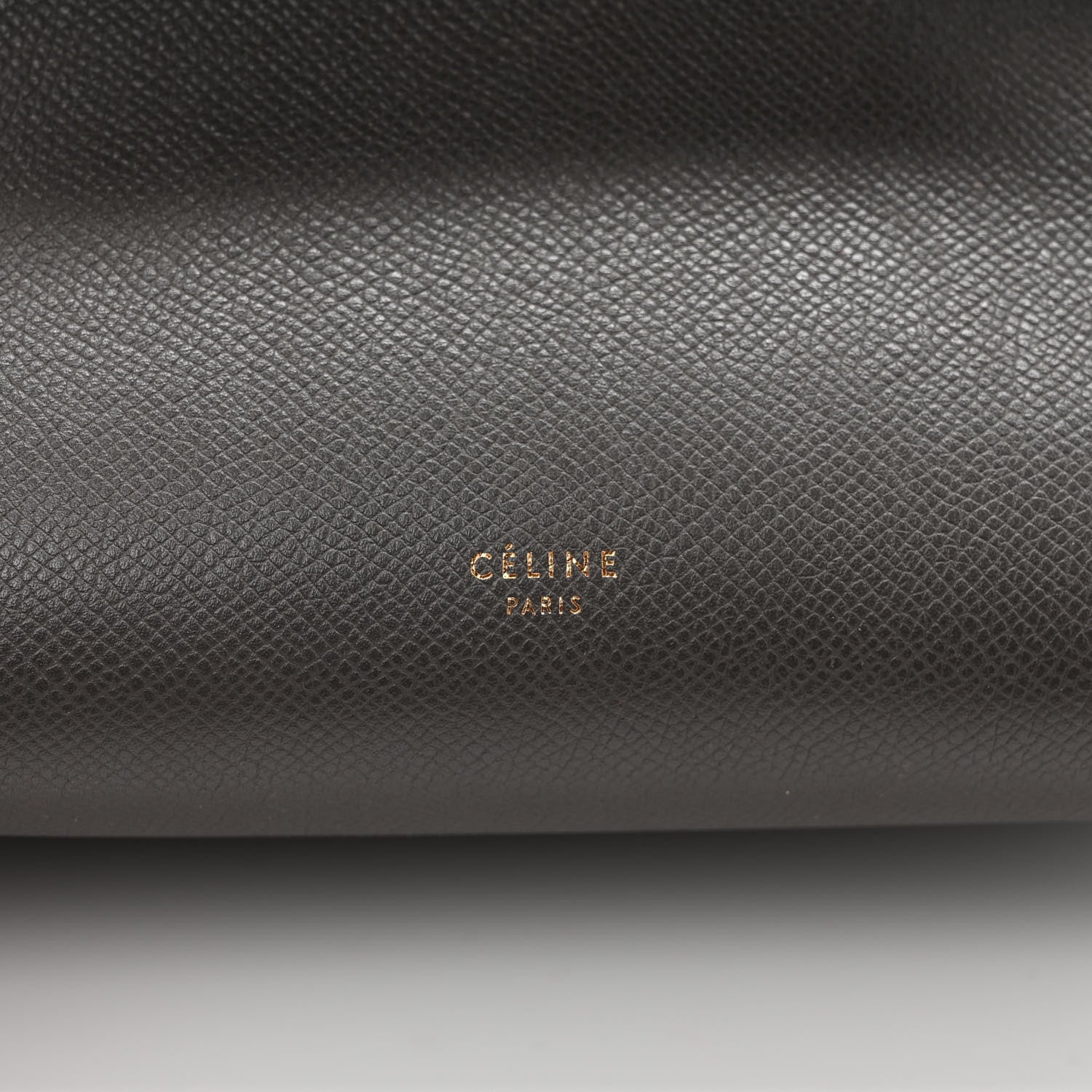 Celine Grained Calfskin Micro Belt Bag Grey 6 of 10