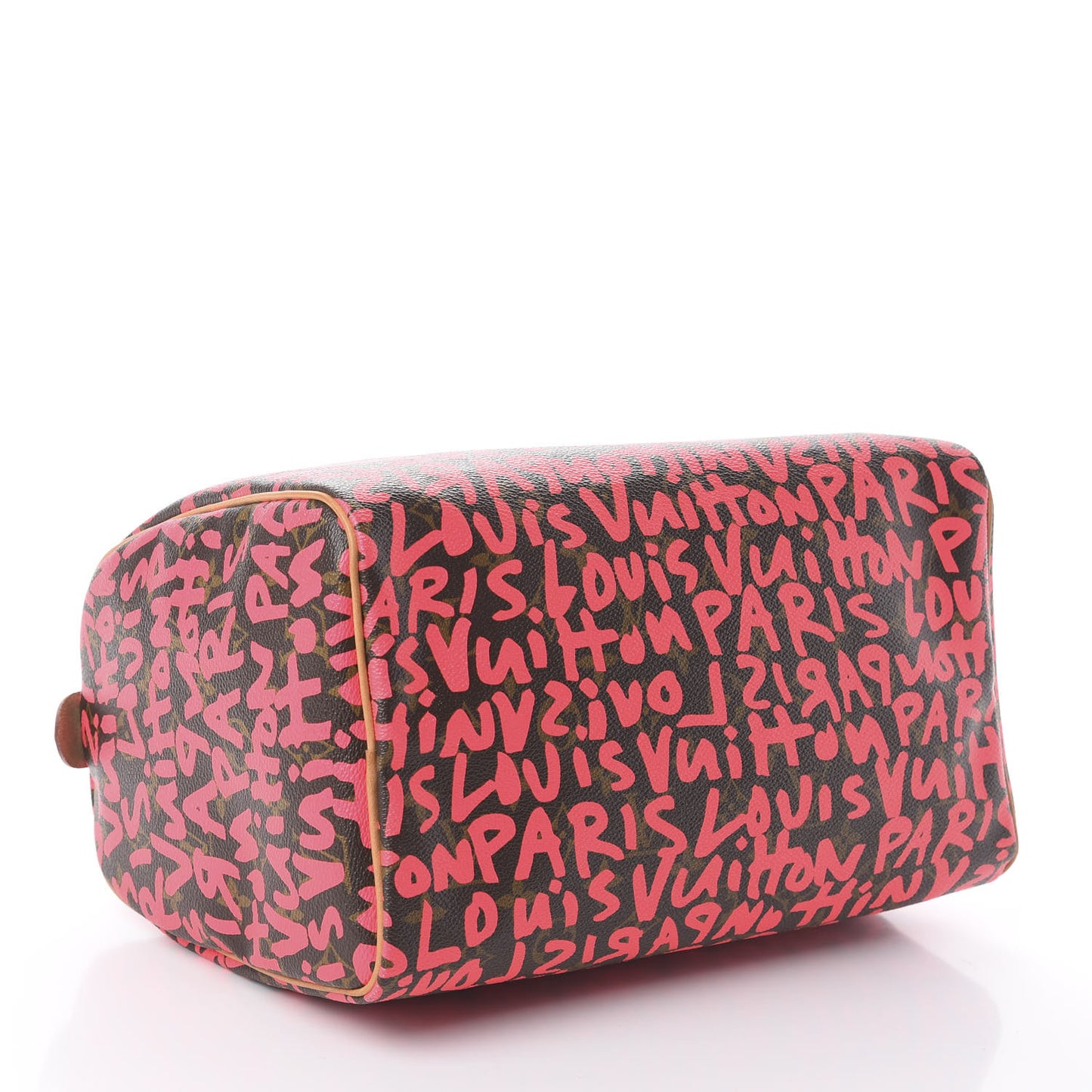 Monogram Graffiti Speedy 30 Fuchsia