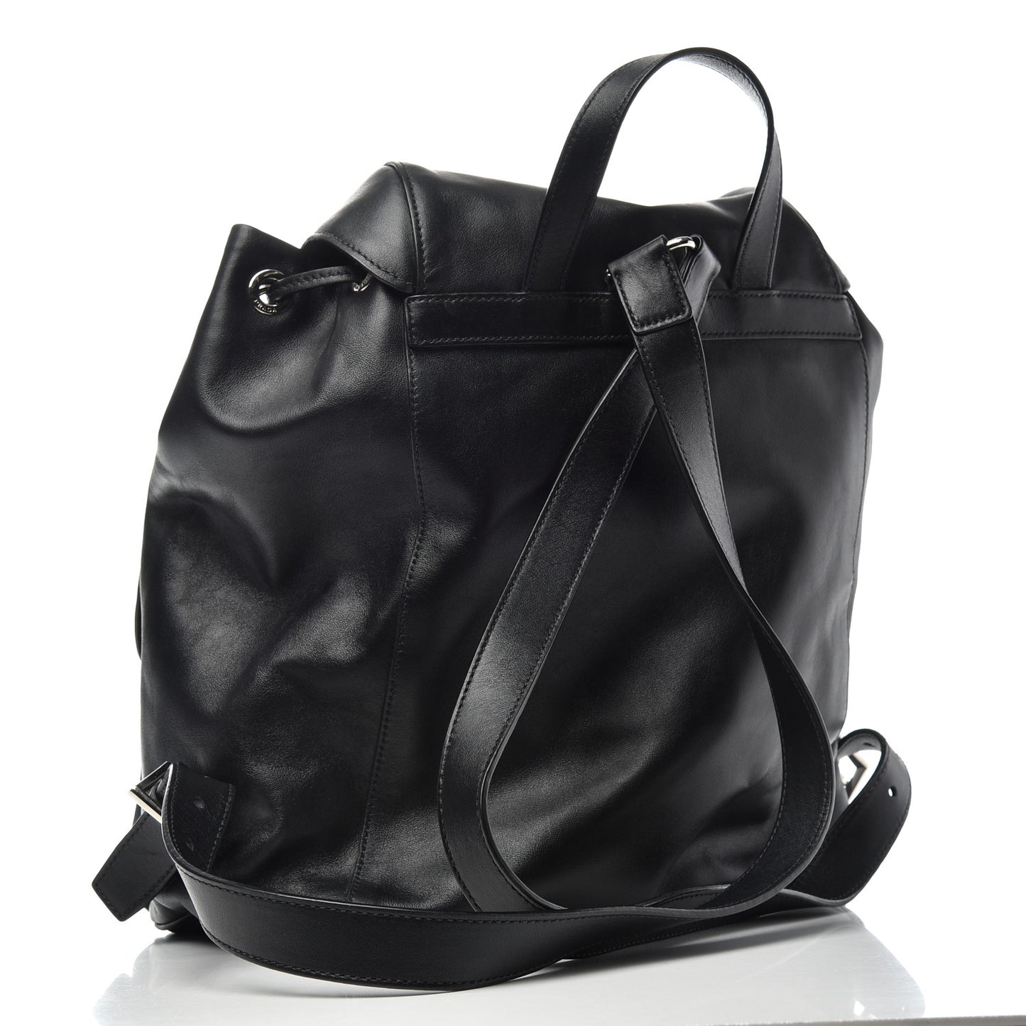 Calfskin Backpack Black