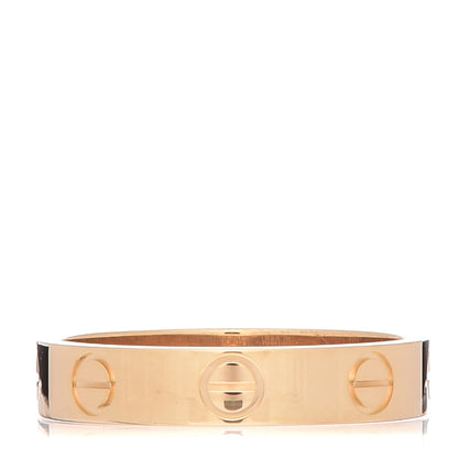 Cartier 18K Yellow Gold 3.5mm LOVE Wedding Band Ring 50 5.25 1 of 7