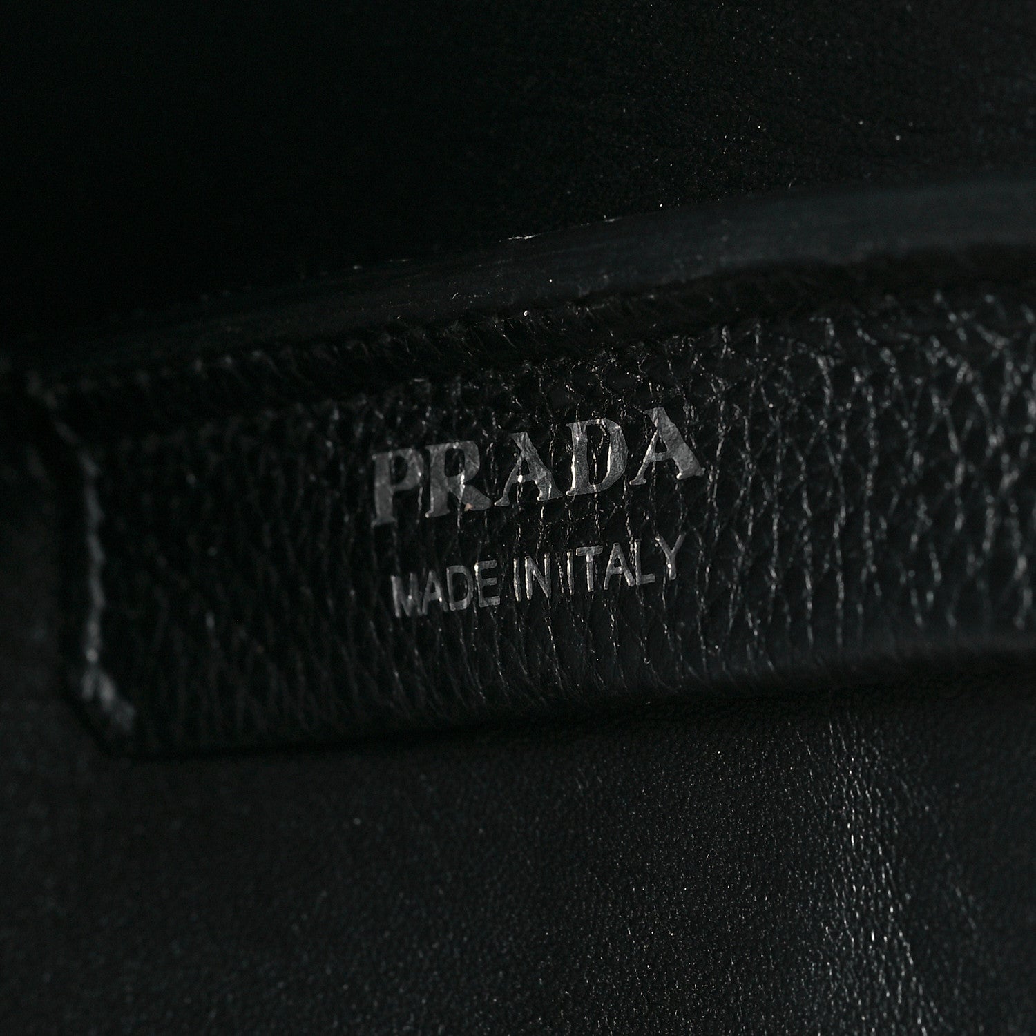 Prada Vitello Daino Soft Medium Dynamique Tote Black 6 of 8