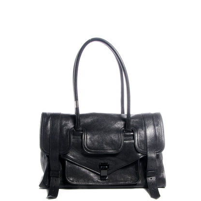 Proenza Schouler Leather PS1 Small Keep All Black 1 of 10