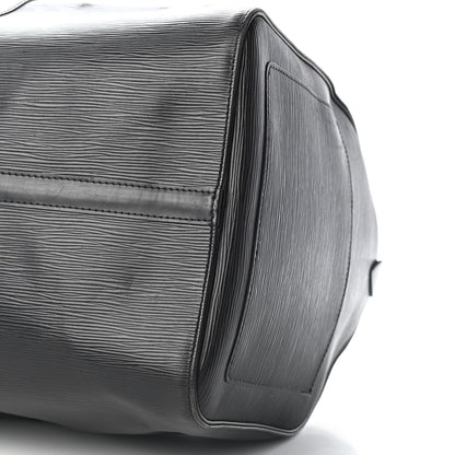 Louis Vuitton Epi Keepall 55 Black 10 of 12