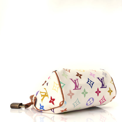 Louis Vuitton Monogram Multicolor Mini Sac HL Speedy White 3 of 6