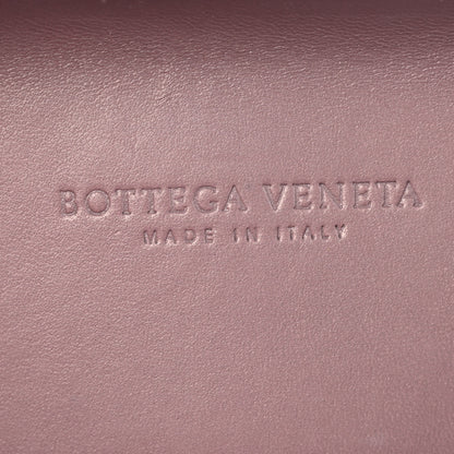 Bottega Veneta Lizard Intrecciato Knot Clutch Purple 6 of 6