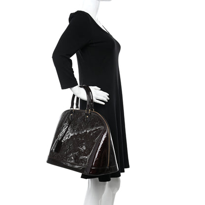 Louis Vuitton Vernis Alma GM Amarante 2 of 17