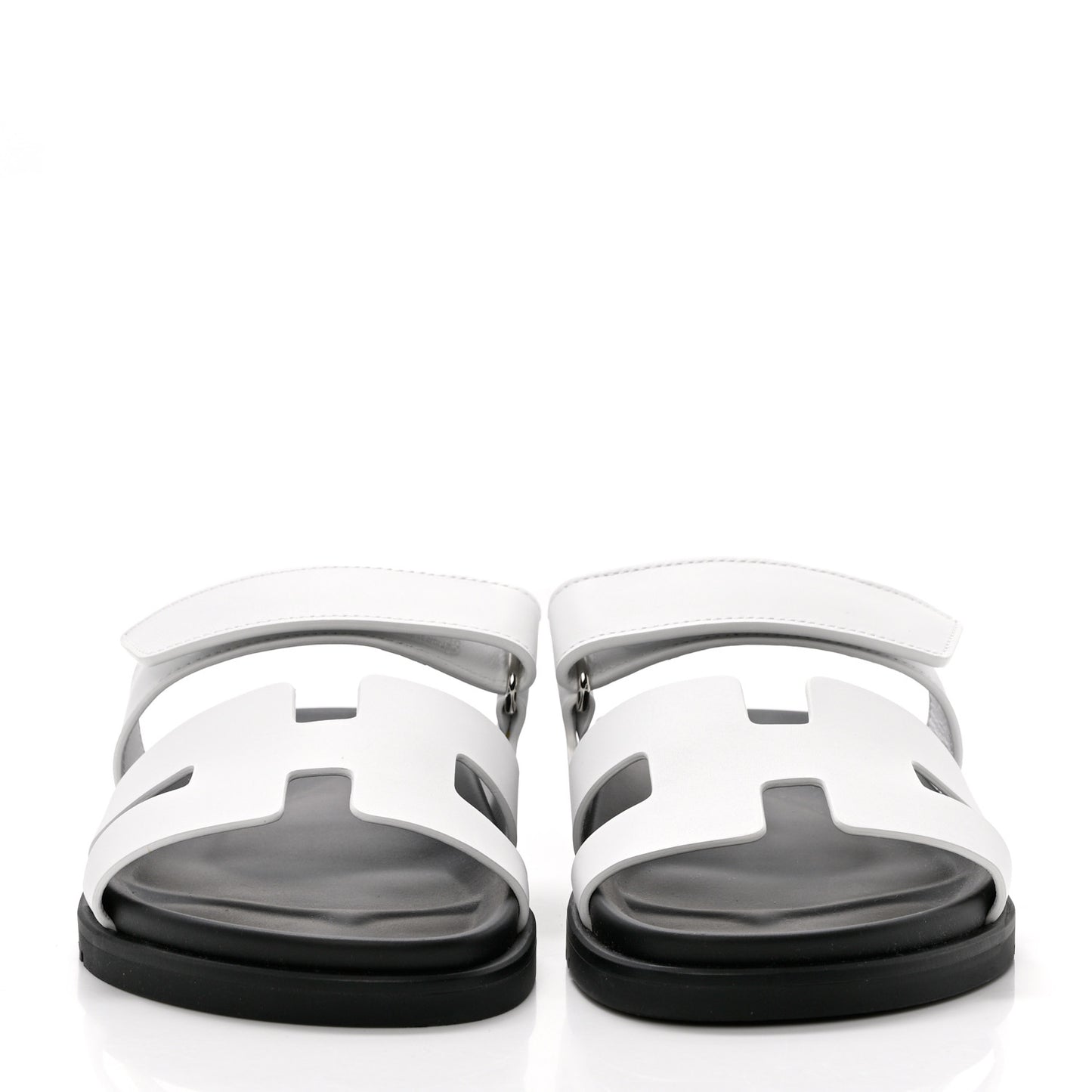 Calfskin Womens Chypre Sandals 38 White