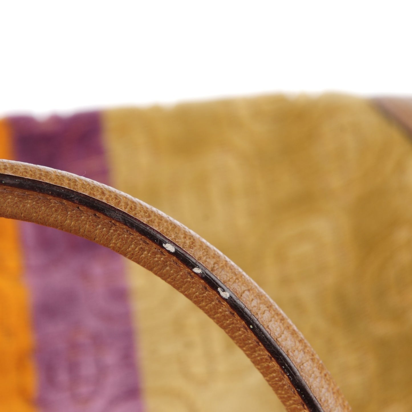 Velour Glam Tote Brown