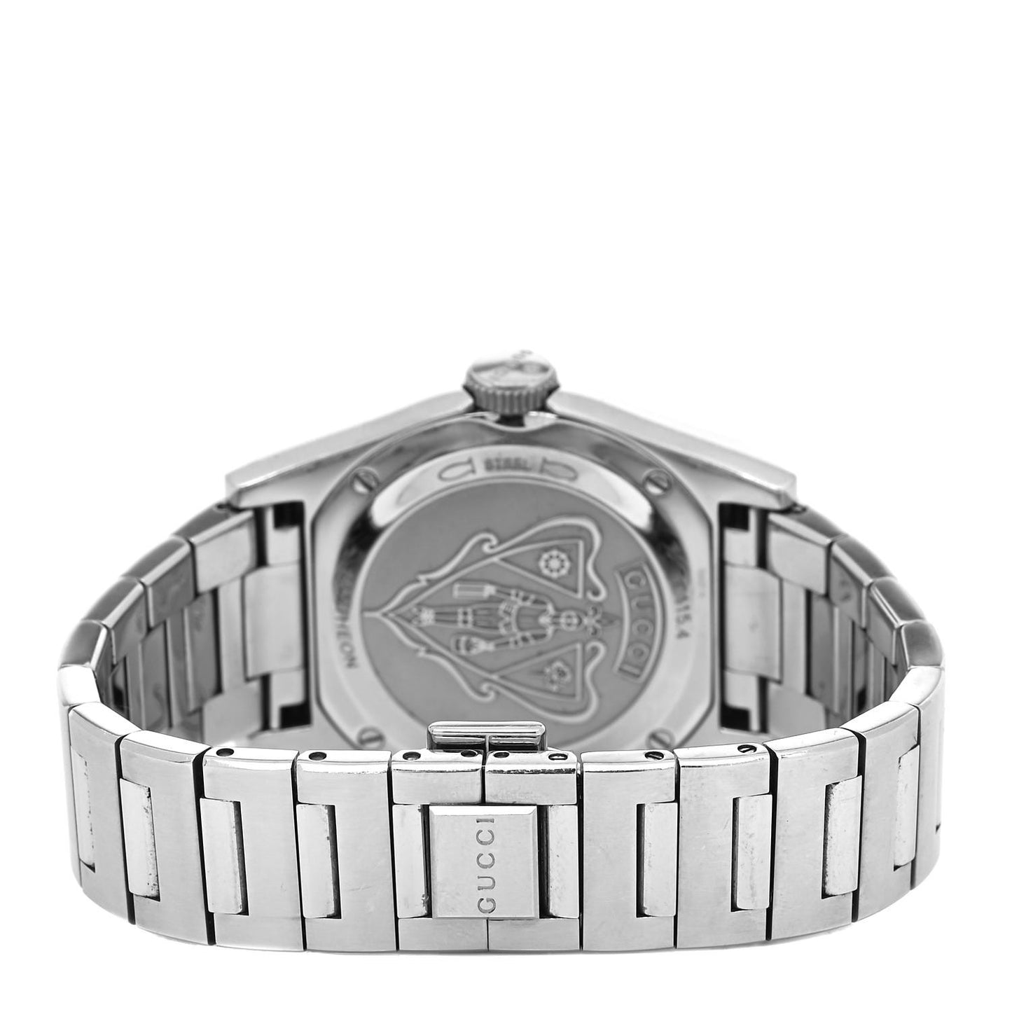 Stainless Steel Diamond Mother of Pearl 36mm Pantheon Quartz Watch
