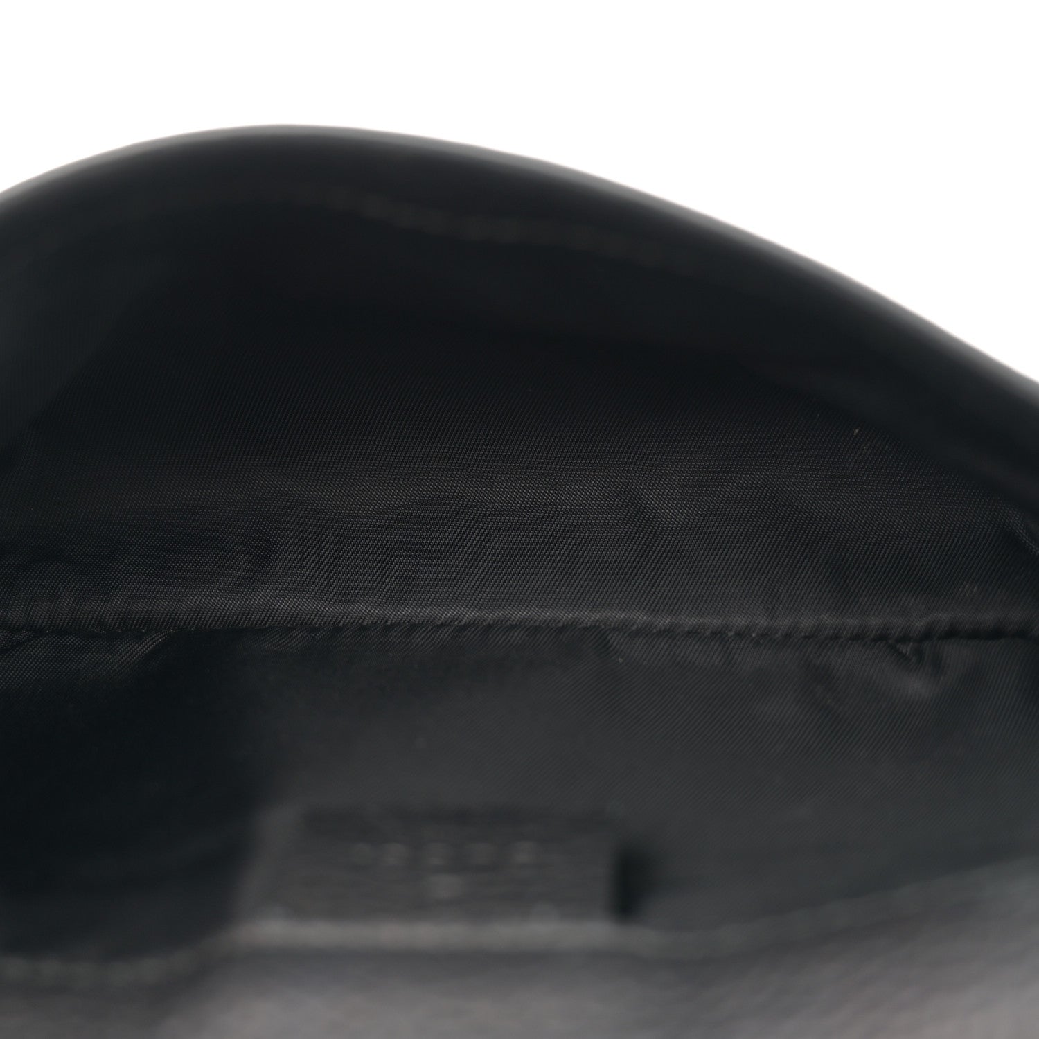 Gucci Pebbled Calfskin Soho Flap Belt Bag Black 5 of 13