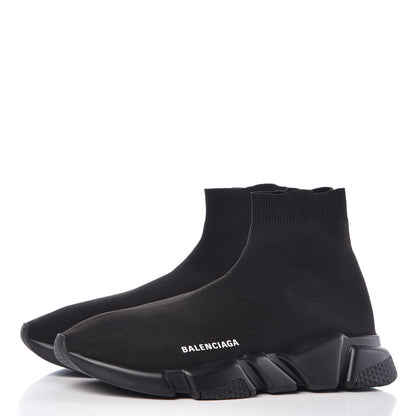 Balenciaga Neoprene Knit Mens Speed Sneakers 43 Black 3 of 9