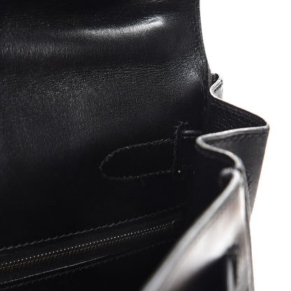Hermes Box Kelly Retourne 32 Black 9 of 48