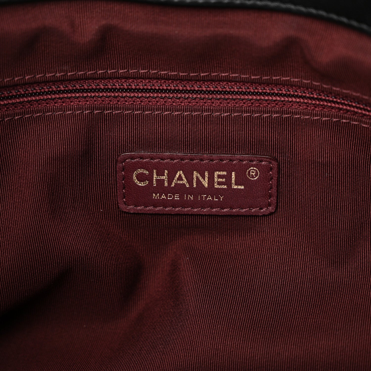 Chanel Calfskin Diamond Debossed Large Cosmos Zip Tote Black 6 of 16