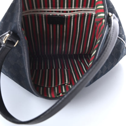 Gucci Monogram Medium New Britt Hobo Black 5 of 15
