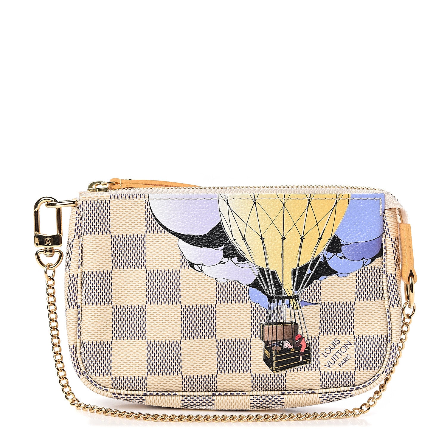 Louis Vuitton Damier Azur Illustre Mini Pochette Accessories 1 of 6