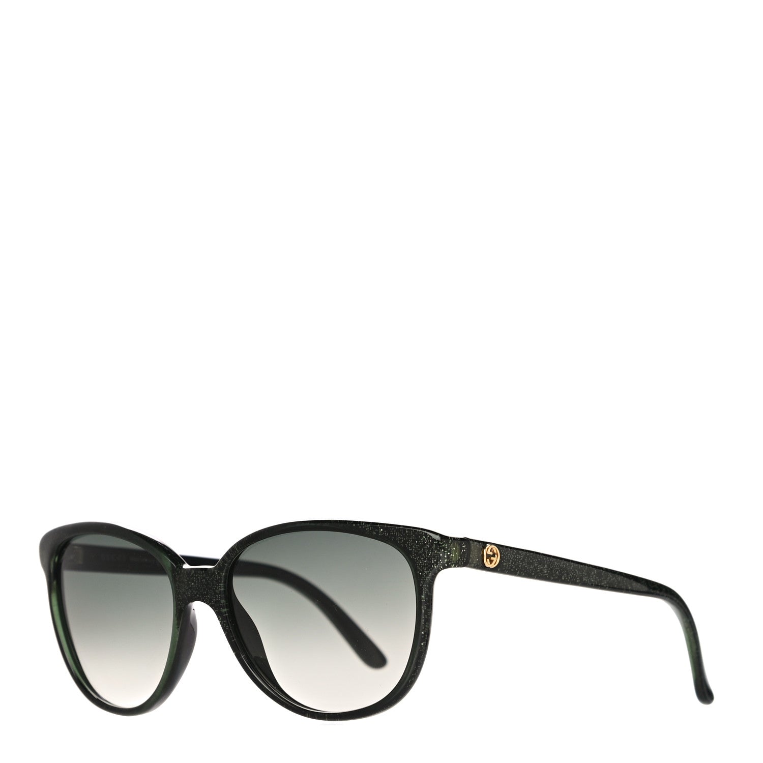 Gucci Acetate Glitter Sunglasses GG 3633/N/S Green 1 of 8