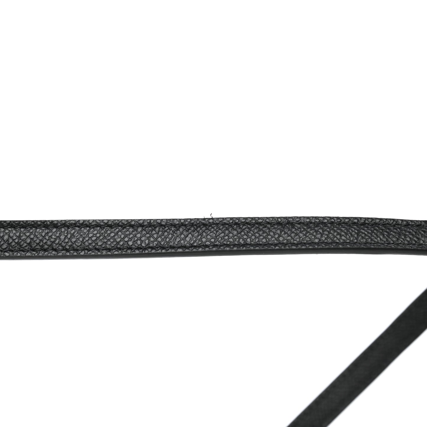 Grained Calfskin Nano Belt Bag Black