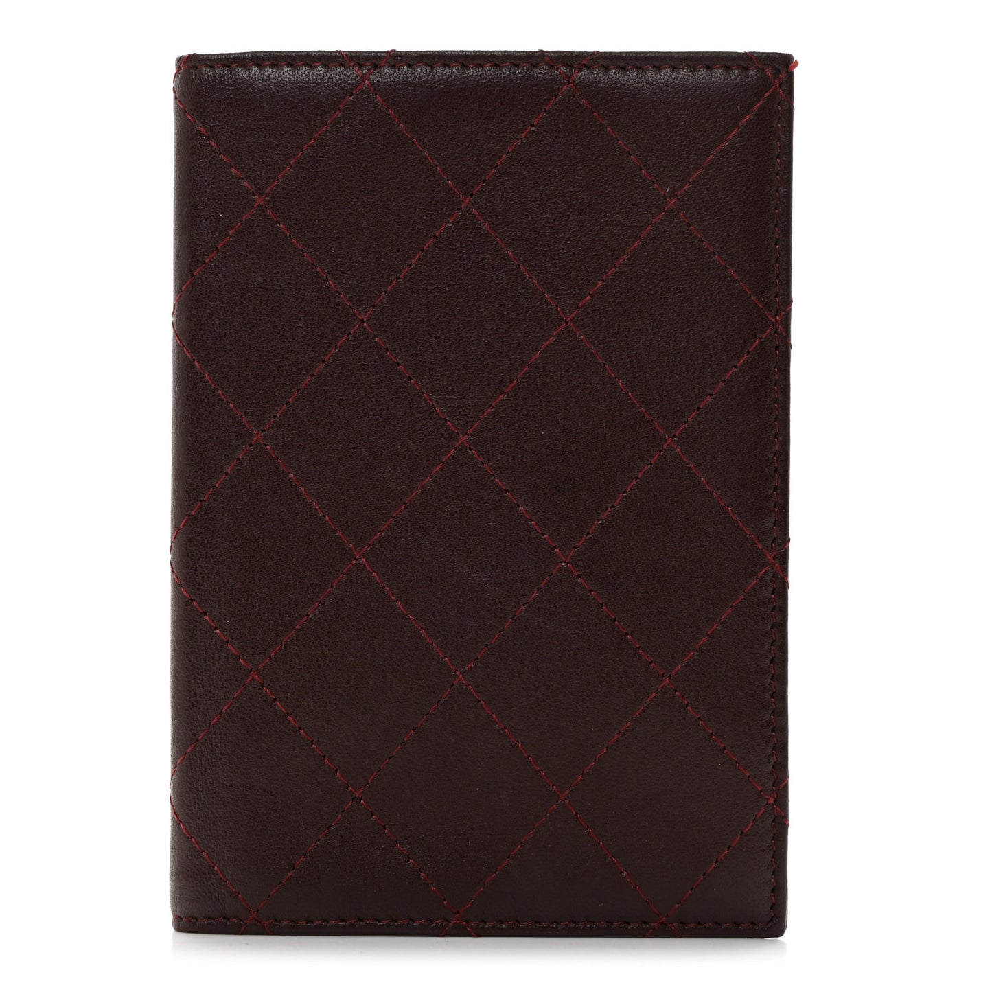 Travel Wallet Passport Insert Burgundy