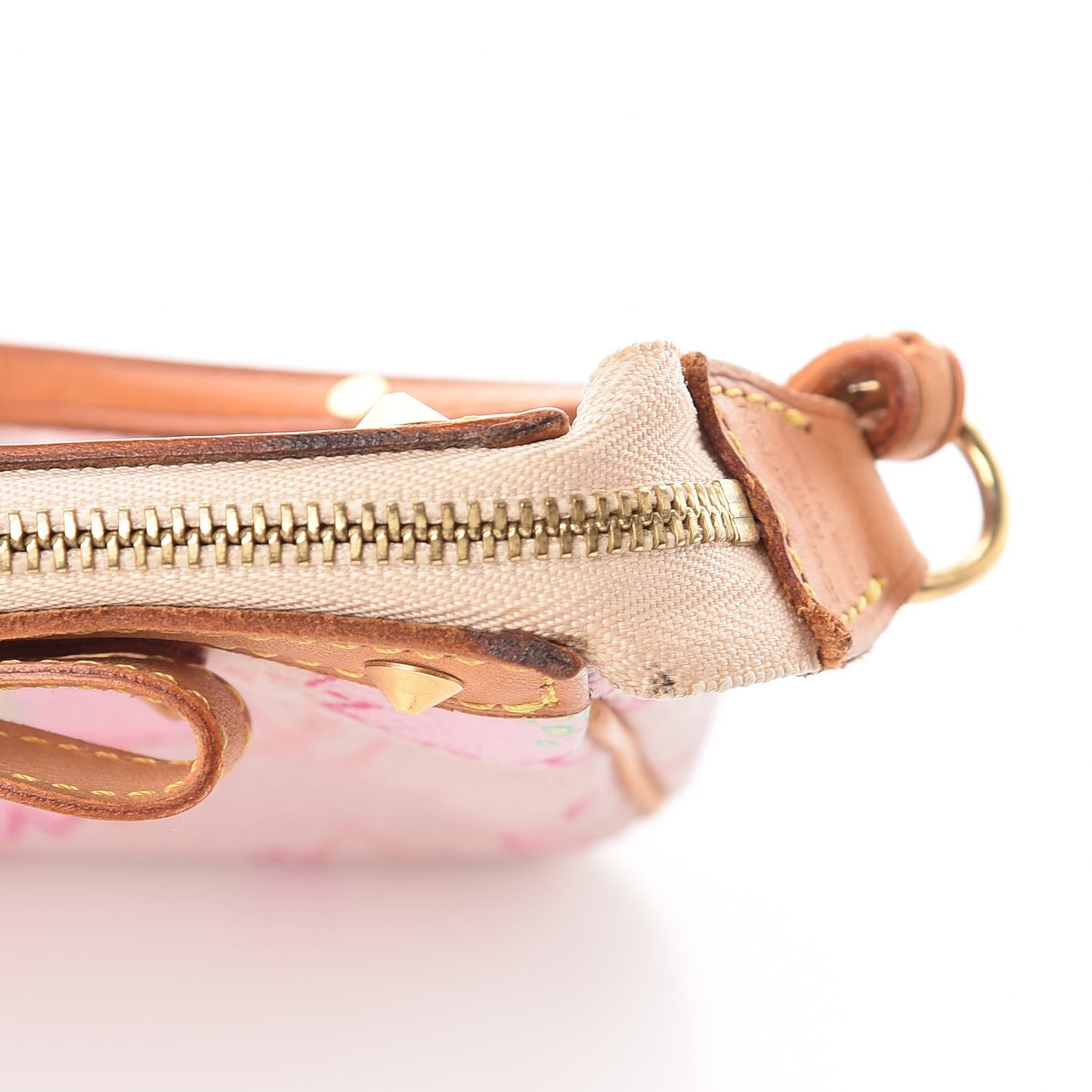 Monogram Cherry Blossom Pochette Accessories Pink