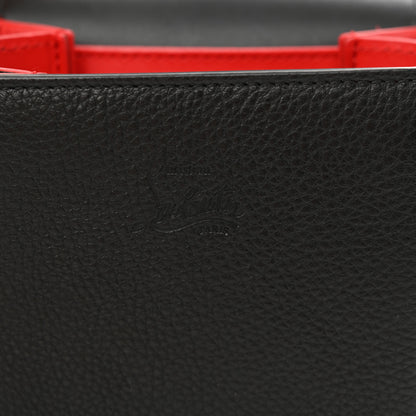 Christian Louboutin Calfskin Spikes Loubinthesky Paloma Crossbody Phone Case Black Multicolor 6 of 9