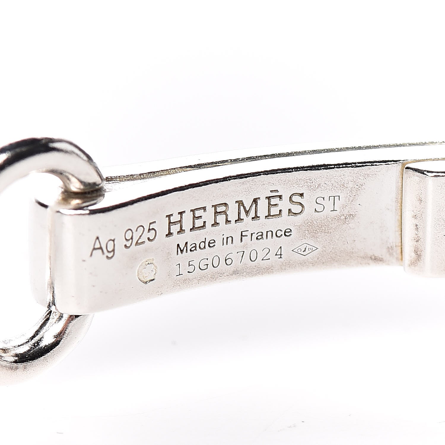 Hermes Sterling Silver Mors De Bride Bib Necklace 5 of 7