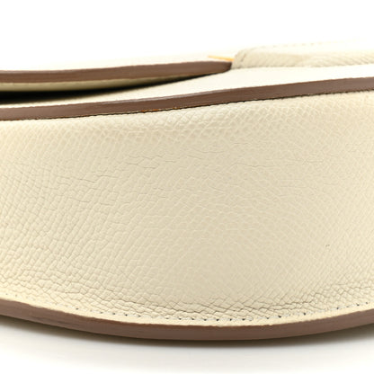 Celine Grained Calfskin Small Trotteur White 9 of 18