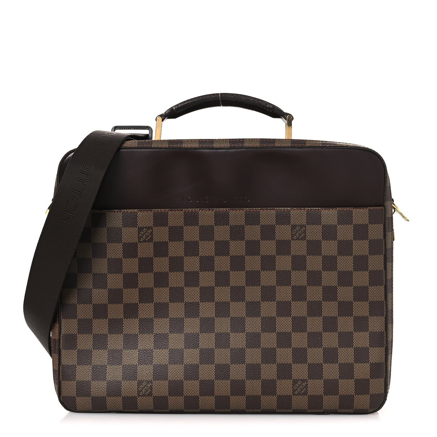 Louis Vuitton Damier Ebene Porte Ordinateur Sabana Computer Case 1 of 14
