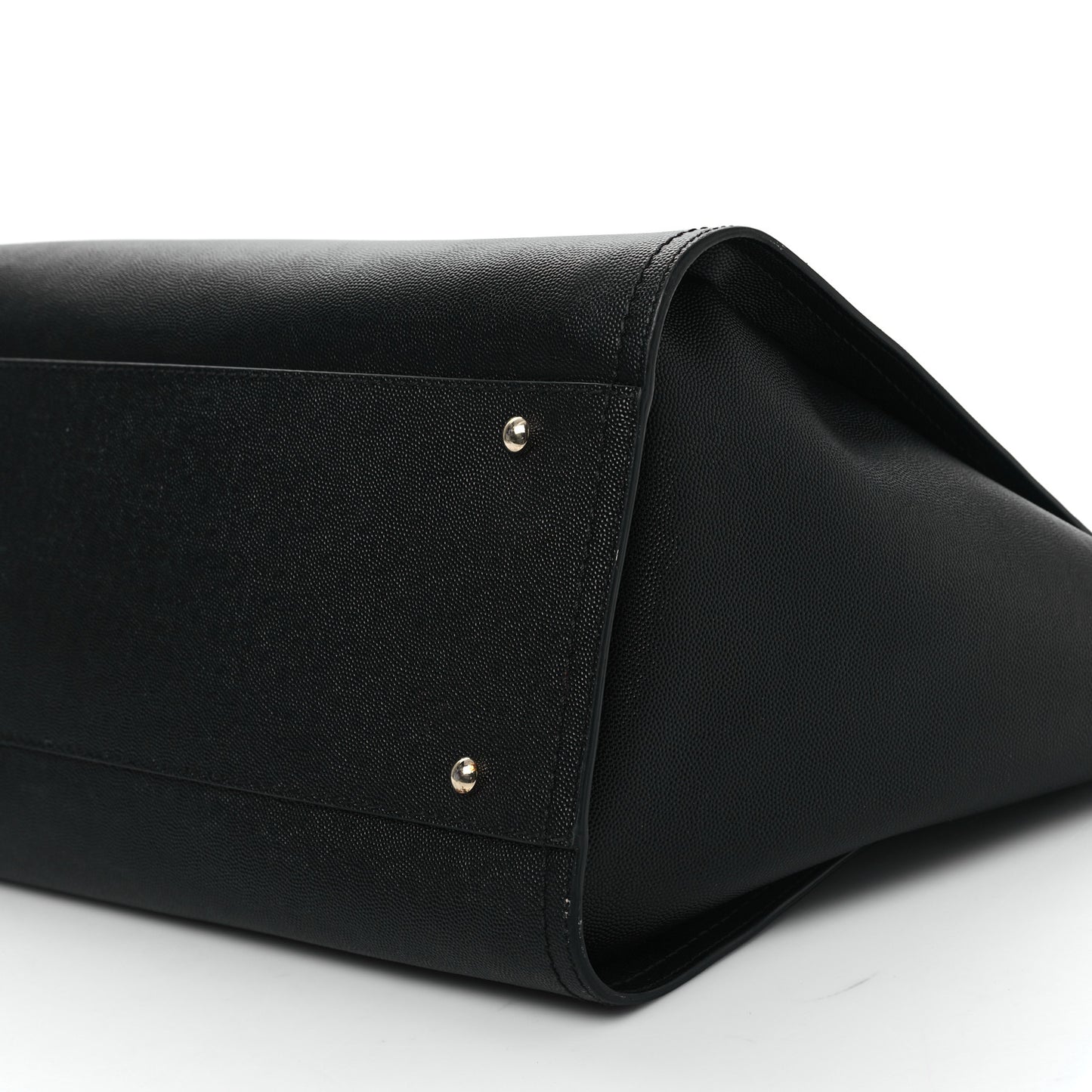 Caviar Large Studded Deauville Tote Black