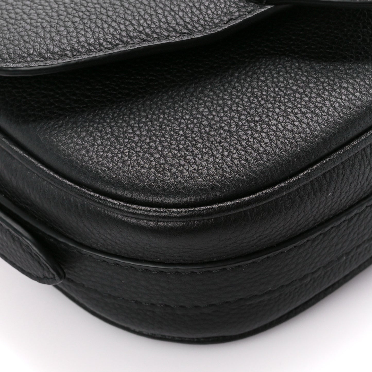 Grained Calfskin LV Pont 9 Soft PM Black