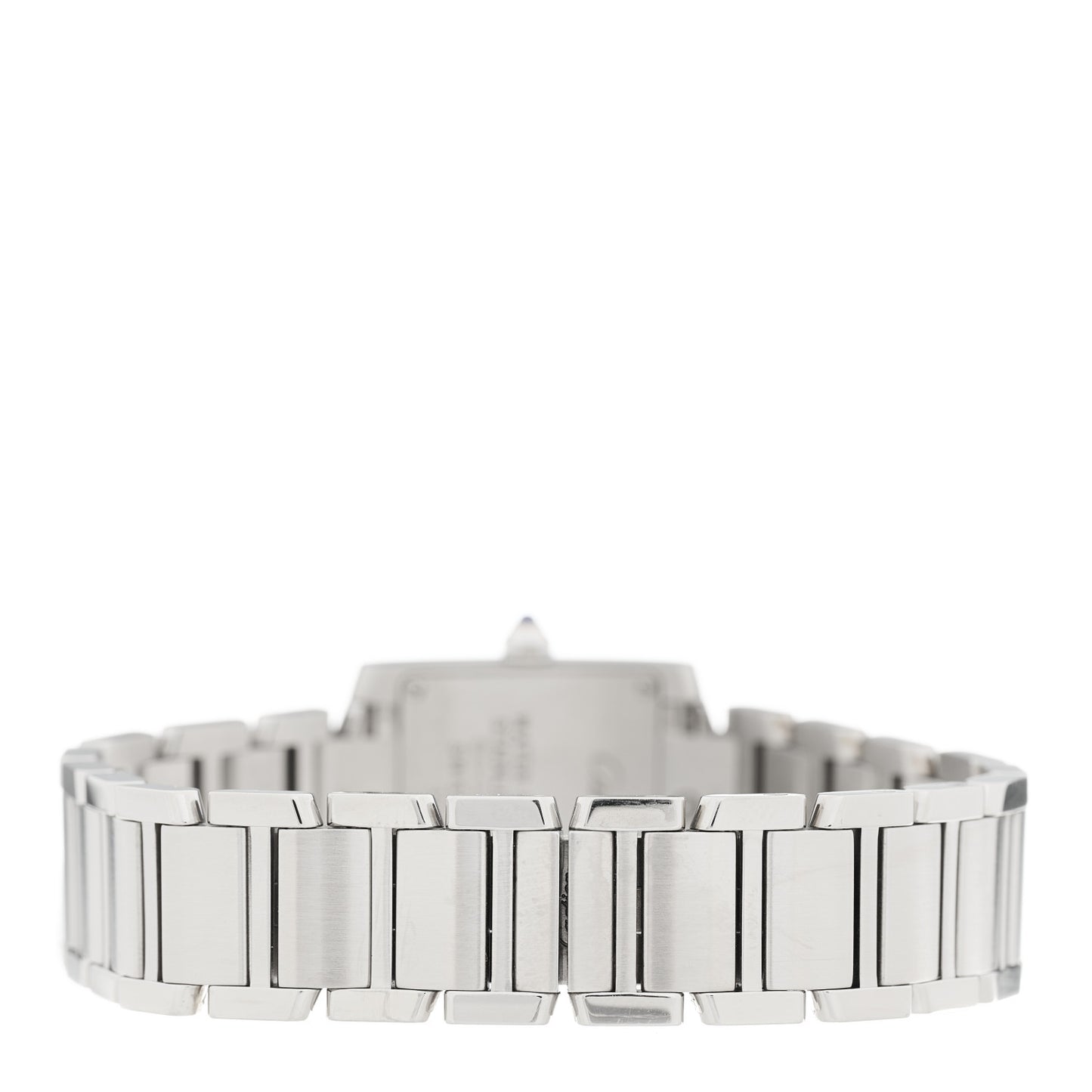 Stainless Steel 20mm Tank Francaise Quartz Watch