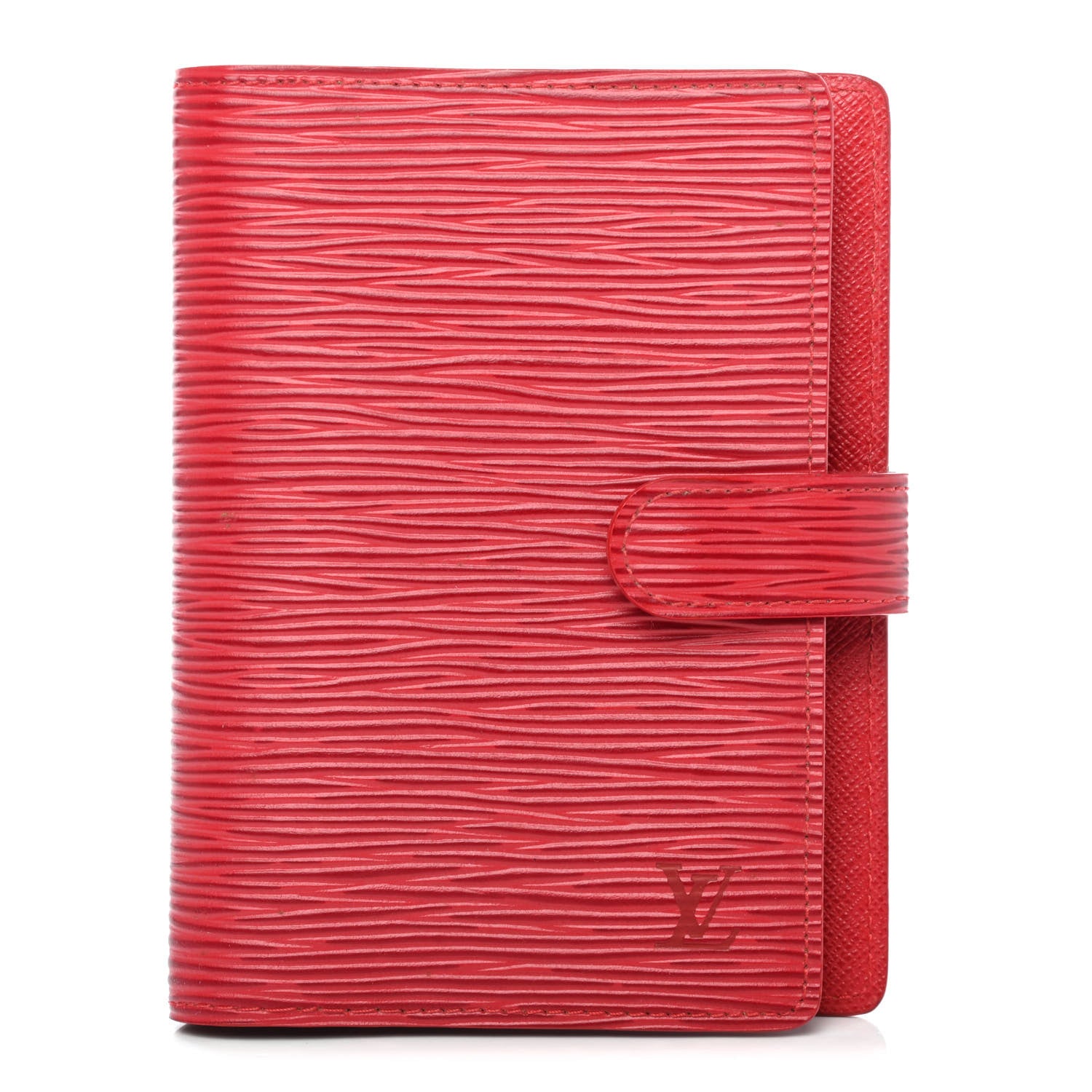 Louis Vuitton Epi Small Ring Agenda Cover Castillan Red 1 of 4