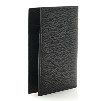 Hermes Epsom MC2 Euclide Card Holder Case Black 3 of 6