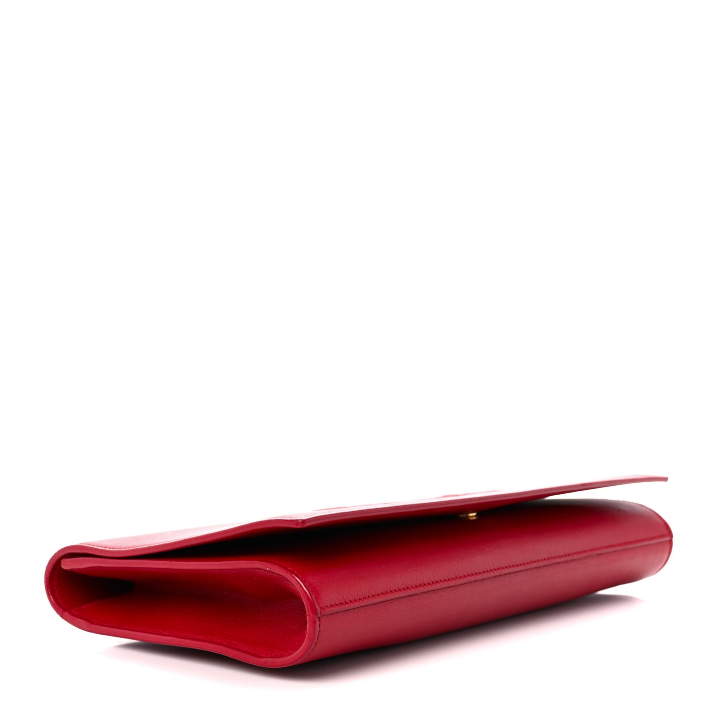 Calfskin Monogram Large Belle De Jour Clutch Red