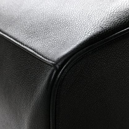 Chanel Caviar CC Vanity Train Case Black 9 of 13