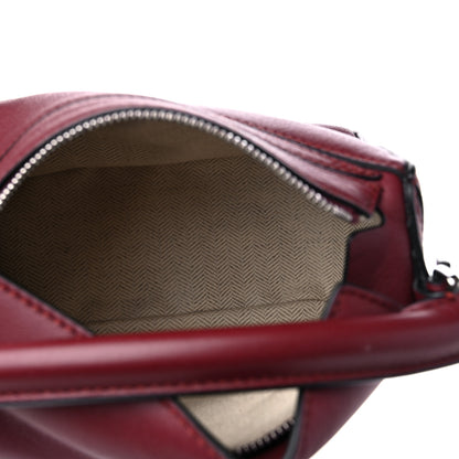 Loewe Calfskin Mini Puzzle Bag Wine 5 of 8