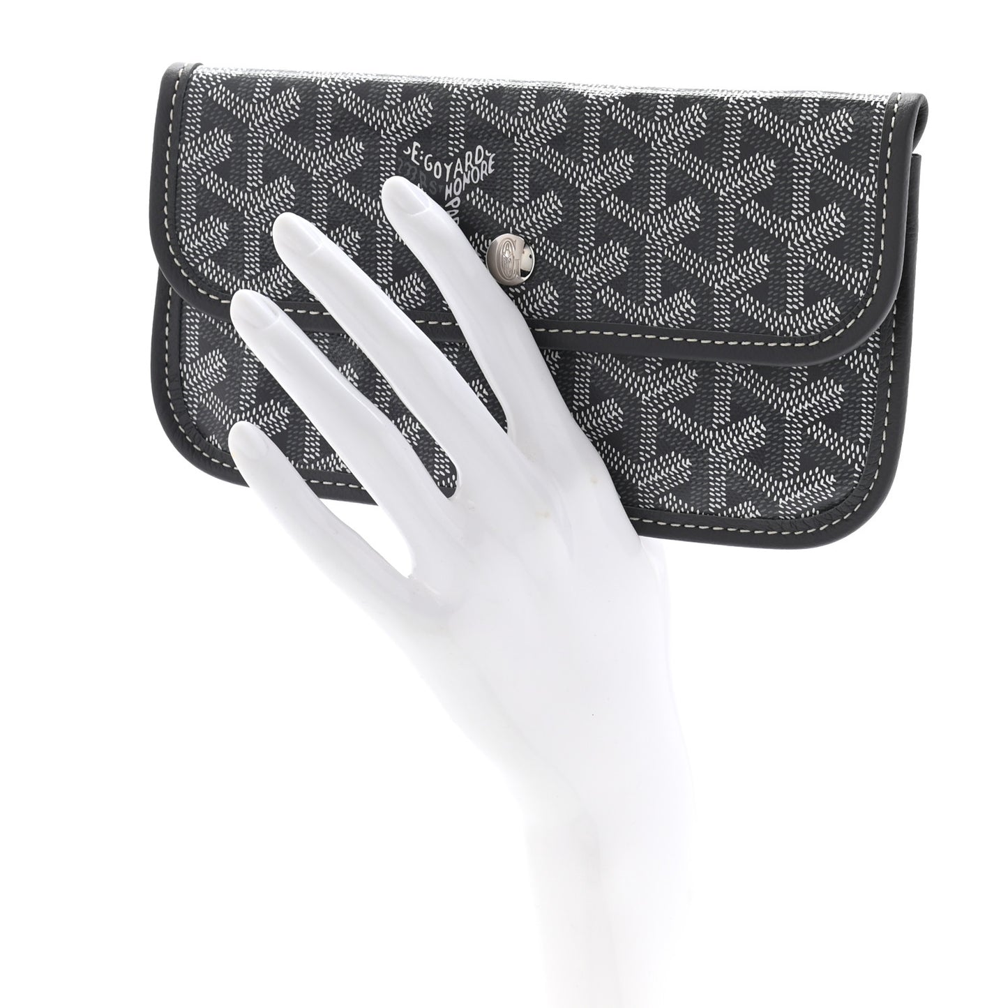 Goyardine Pouch Grey