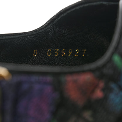 Chanel Denim Quilted Dad Sandals 38 Black Multicolor 6 of 9