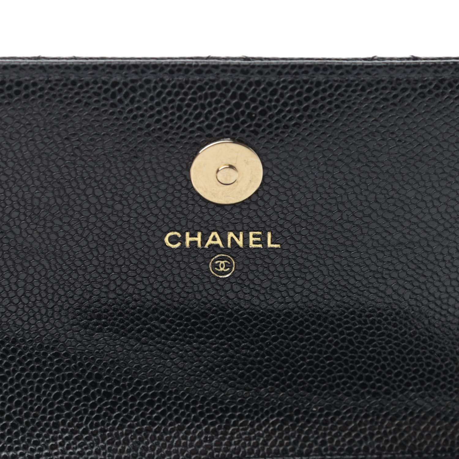 Chanel Caviar Quilted Business Affinity Clutch With Chain Black 6 of 12