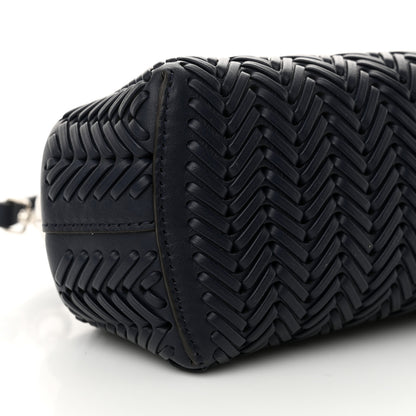 Fendi Vitello Grace Intreccio Nappa Small Fendi First Midnight 9 of 10