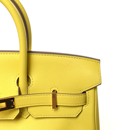 Hermes Swift Birkin 25 Lime 13 of 13